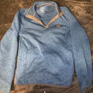 LLBean fleece sweater